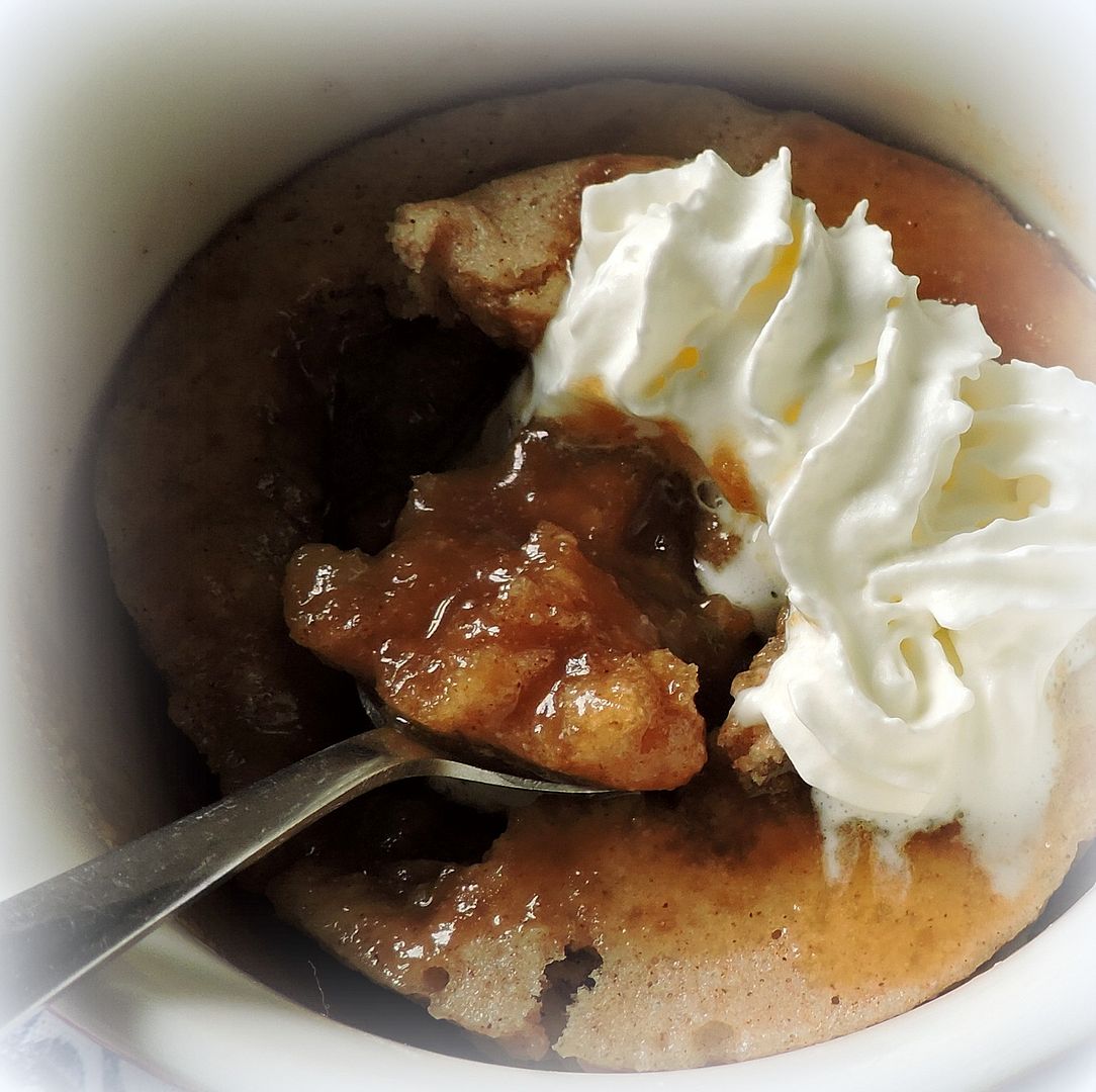 Caramel Apple Mug Cake The English Kitchen